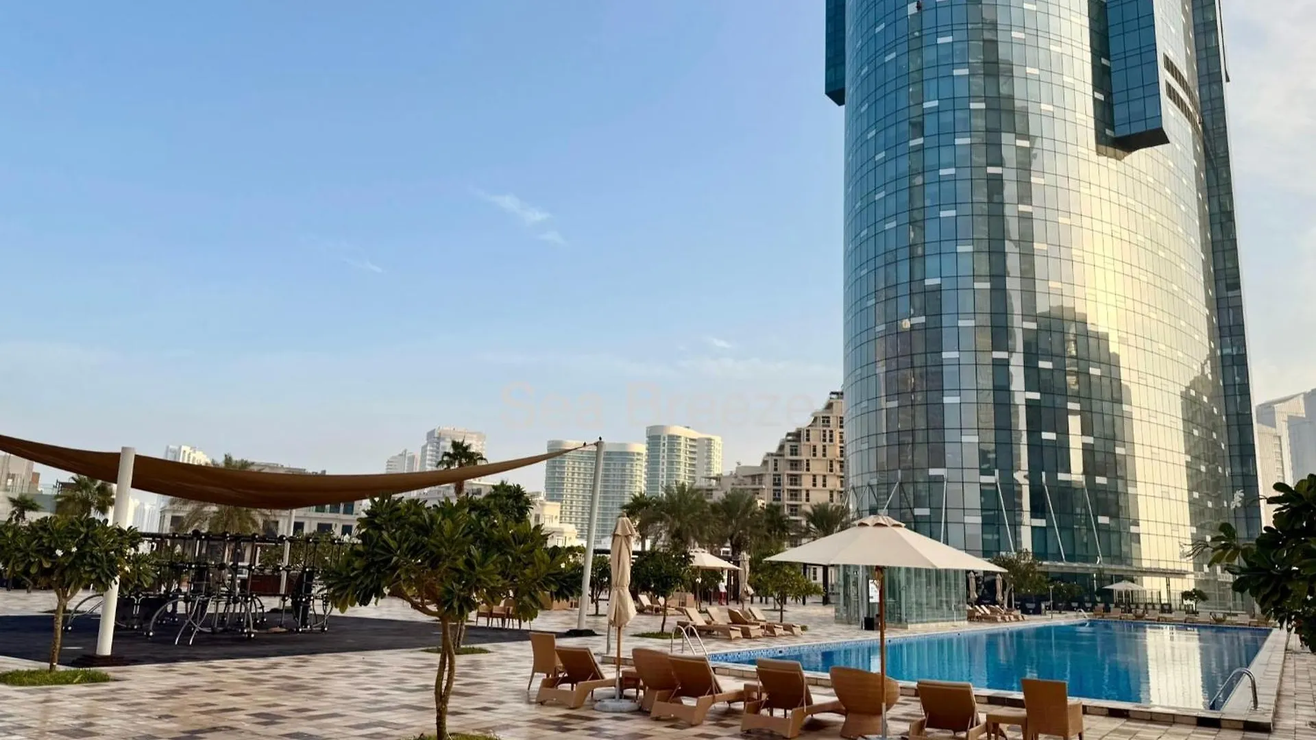 Sea Breeze 1Br In Luxury Complex With Sea View Pools Gym On Reem Island Lägenhet Abu Dhabi